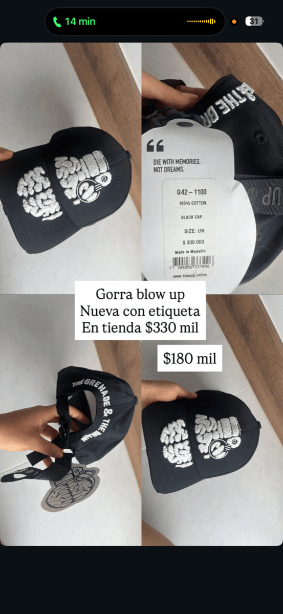 Gorra Blow Up