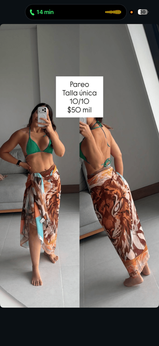 Pareo animal print