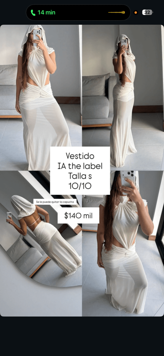 Vestido drapeado